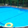 Каркасный бассейн морозоустойчивый Larimar стальной 4х2х1.25м овальный (вкапываемый, полная комплектация) цвет Шоколад. 40020001F