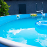 Каркасный бассейн морозоустойчивый Larimar 2.44 х 1.25м (врезной скиммер + форсунка) цвет Платина/24402L